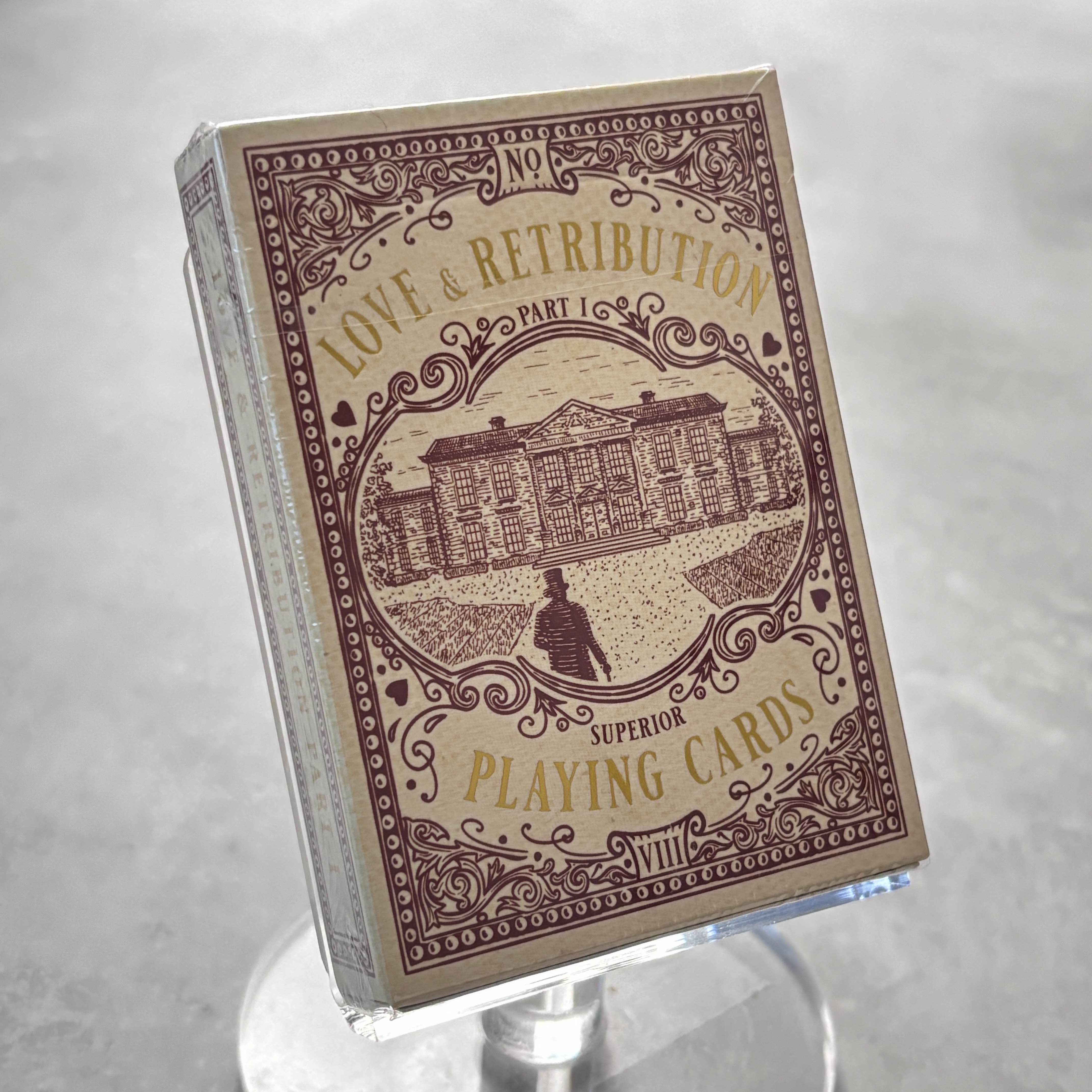 Love & Retribution Part I (Gilded) Playing Cards