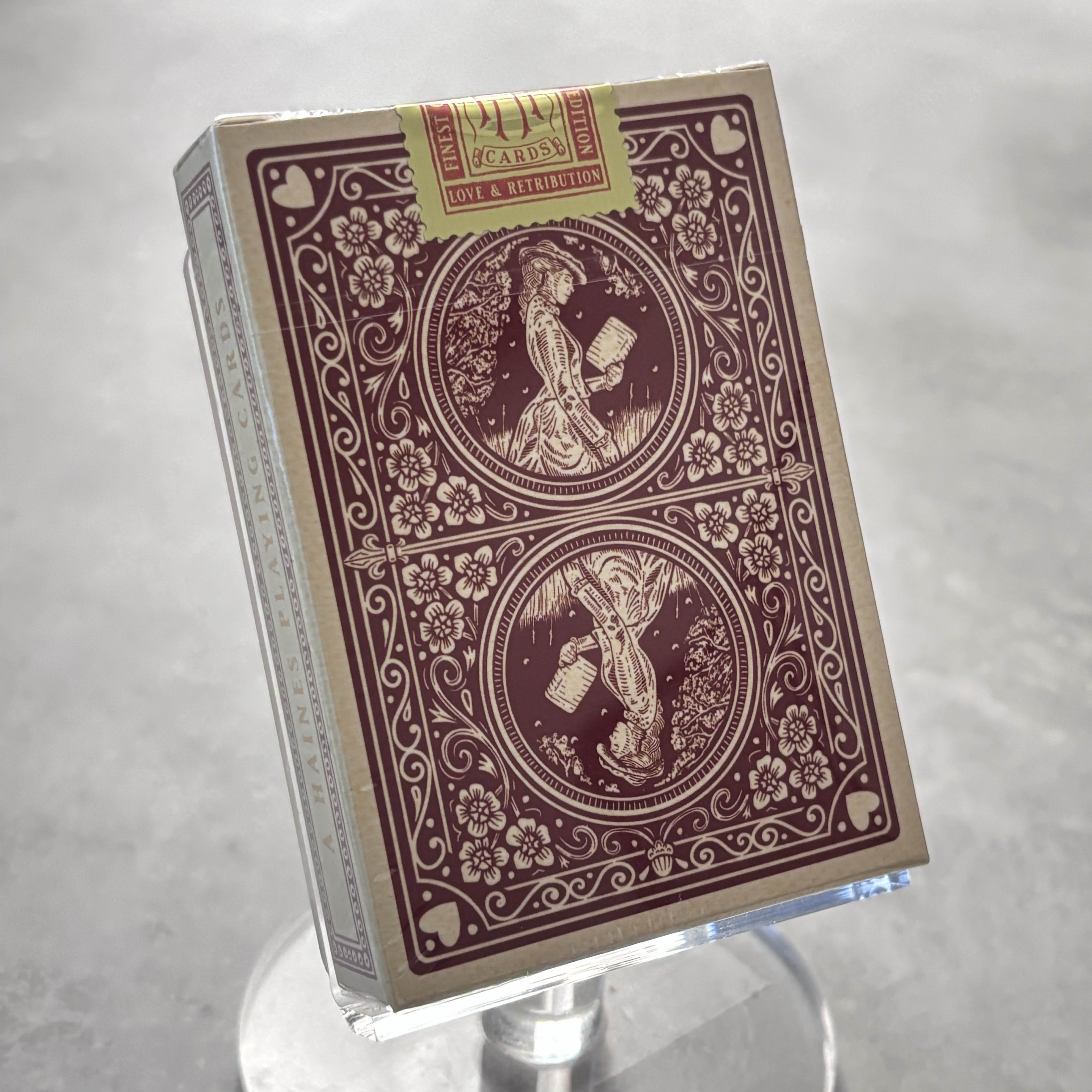 Love & Retribution Part I (Gilded) Playing Cards