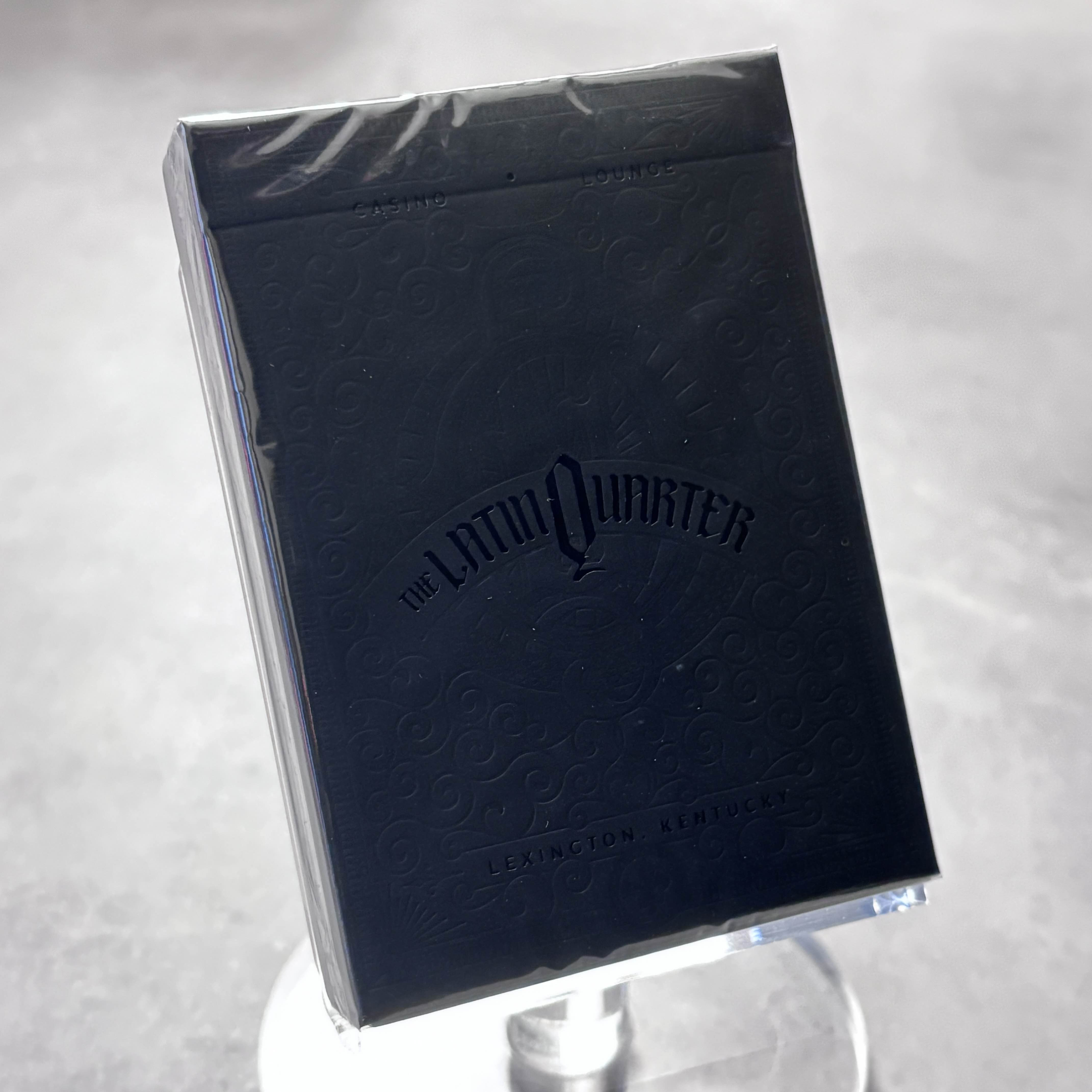 Latin Quarter (Signature Edition Black) Playing Cards