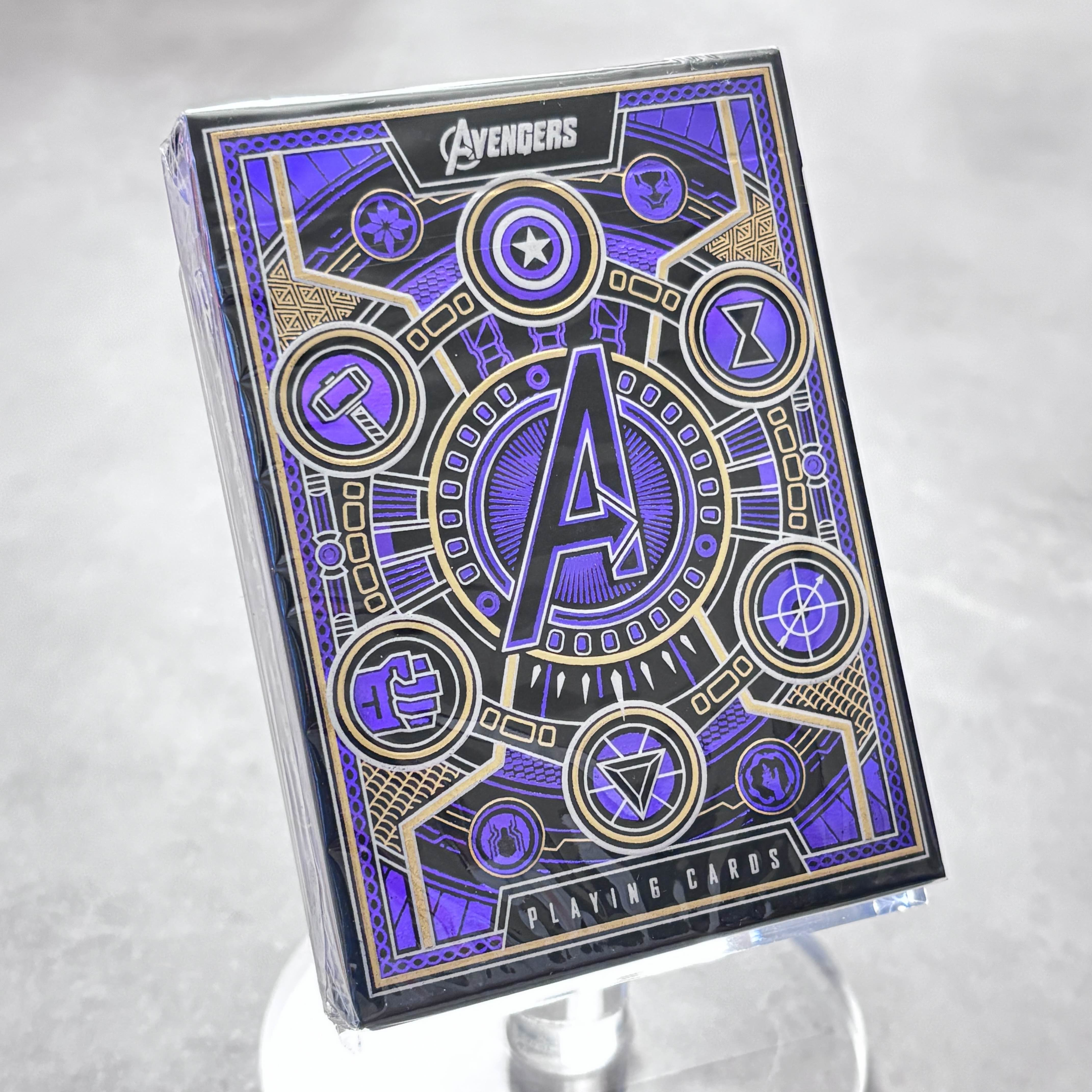 Avengers Infinity Saga (Purple) Playing Cards
