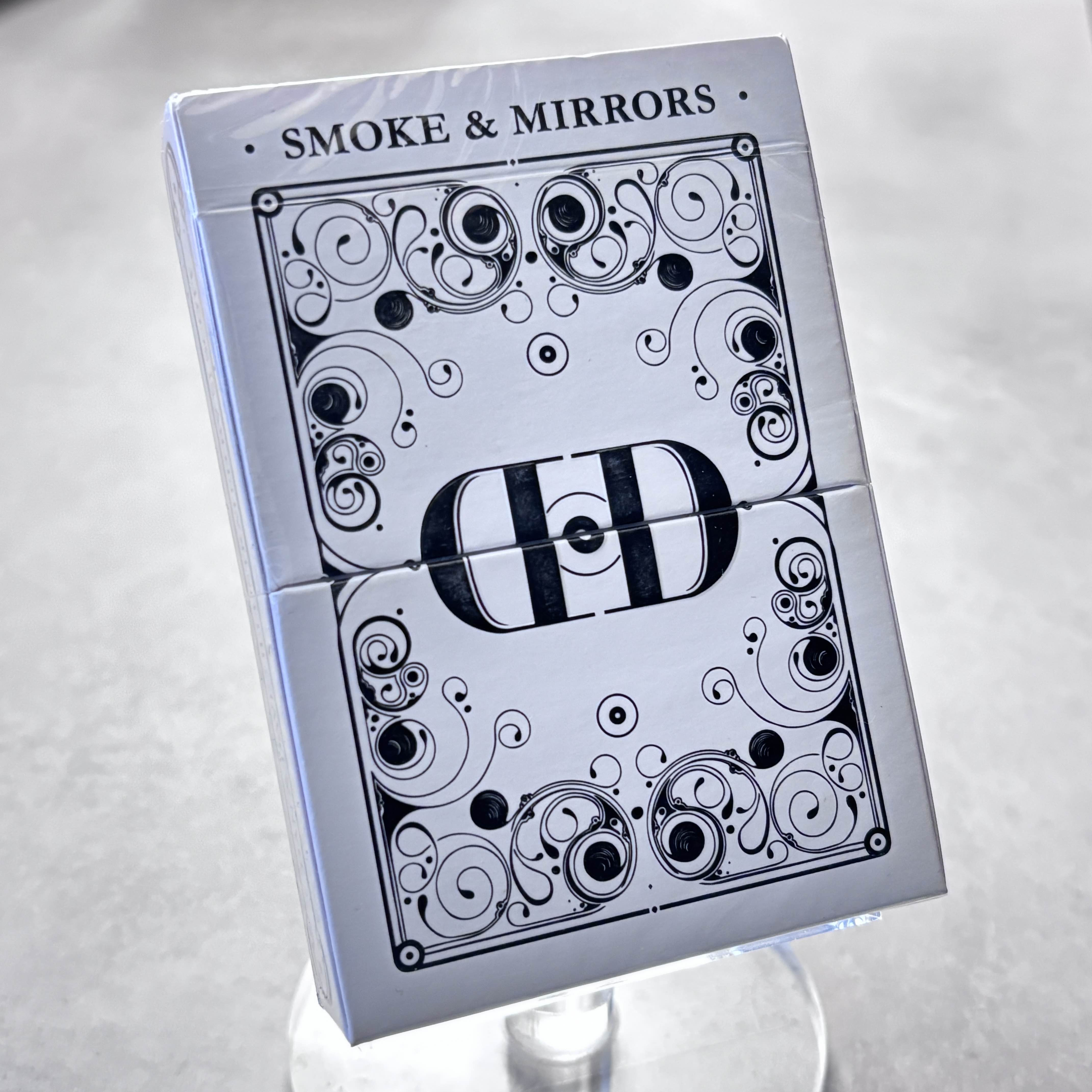 Smoke & Mirrors V8 White (Deluxe Edition) Playing Cards