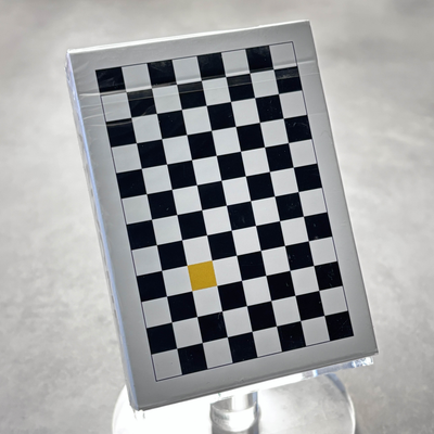 Checkerboard (Yellow) Playing Cards