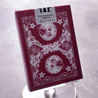 Les Melies Voyagers (Red) Playing Cards