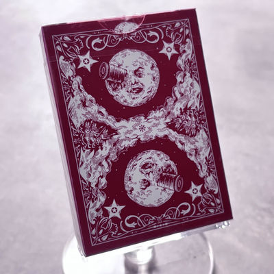 Les Melies Eclipse (Red) Playing Cards