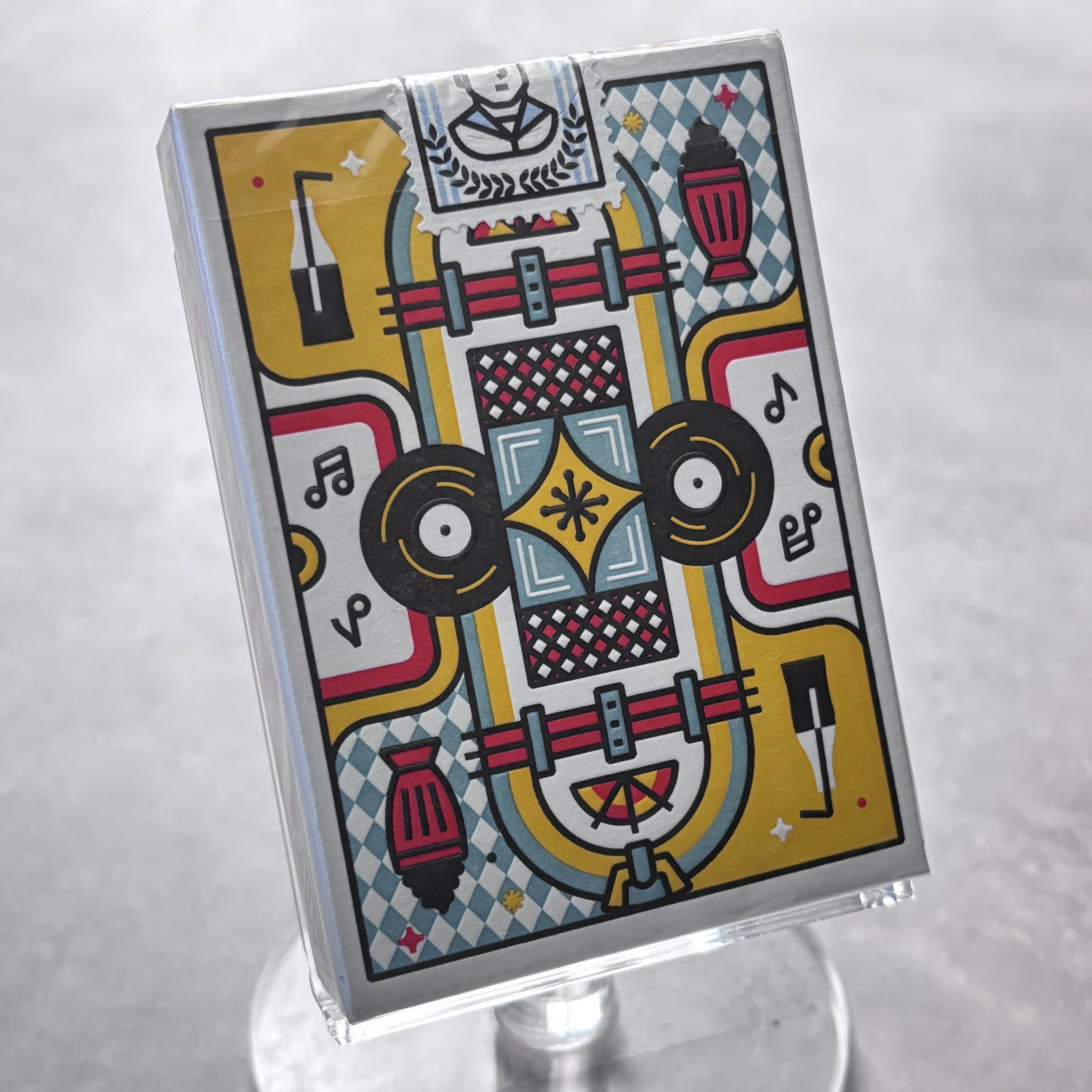 Golden Sunrise Playing Cards
