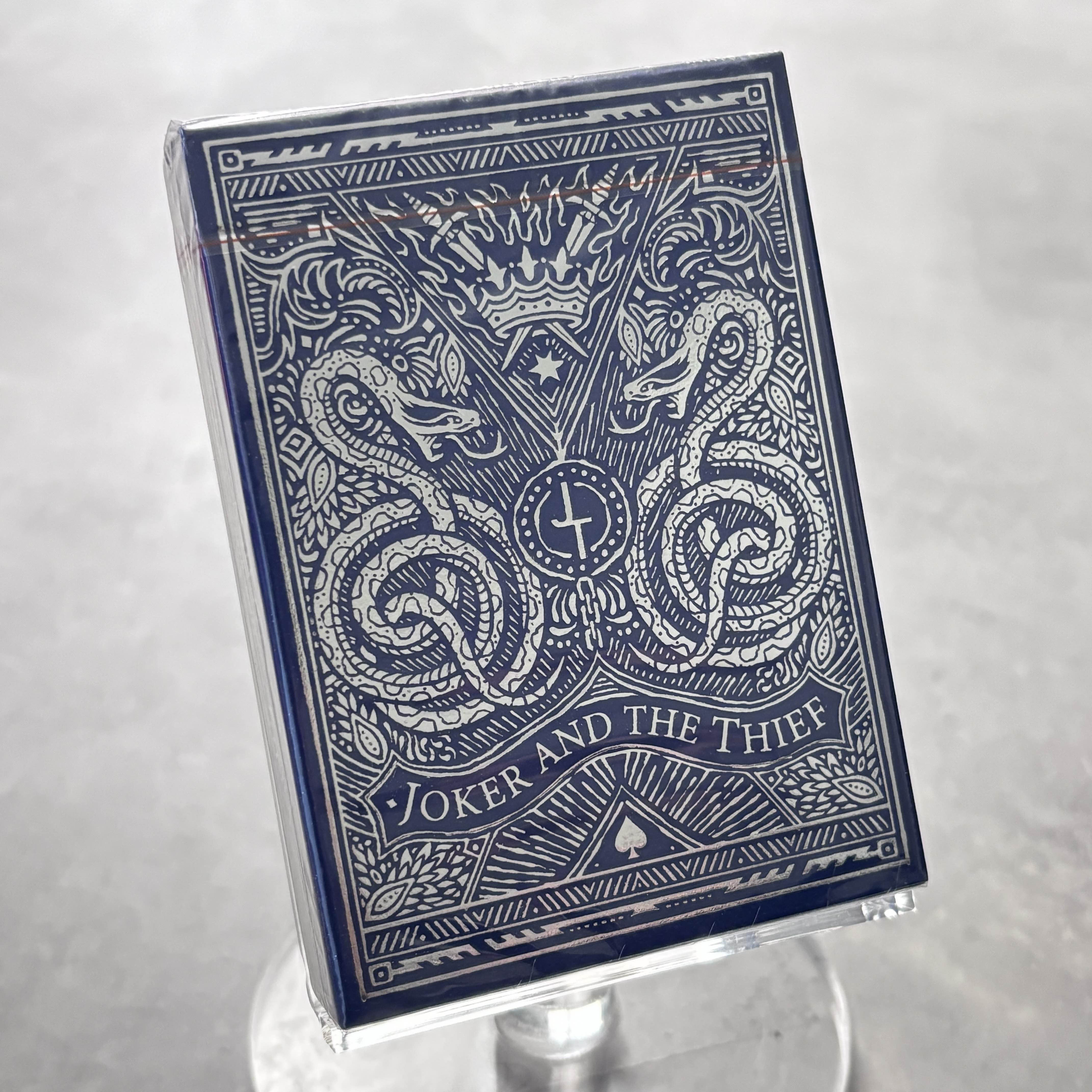 Joker And The Thief: Midnight Blue (V1) Playing Cards