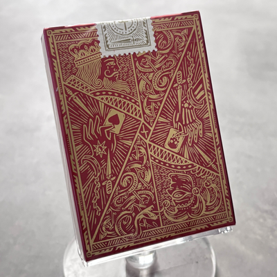 Joker And The Thief: Blood Red V2 Playing Cards