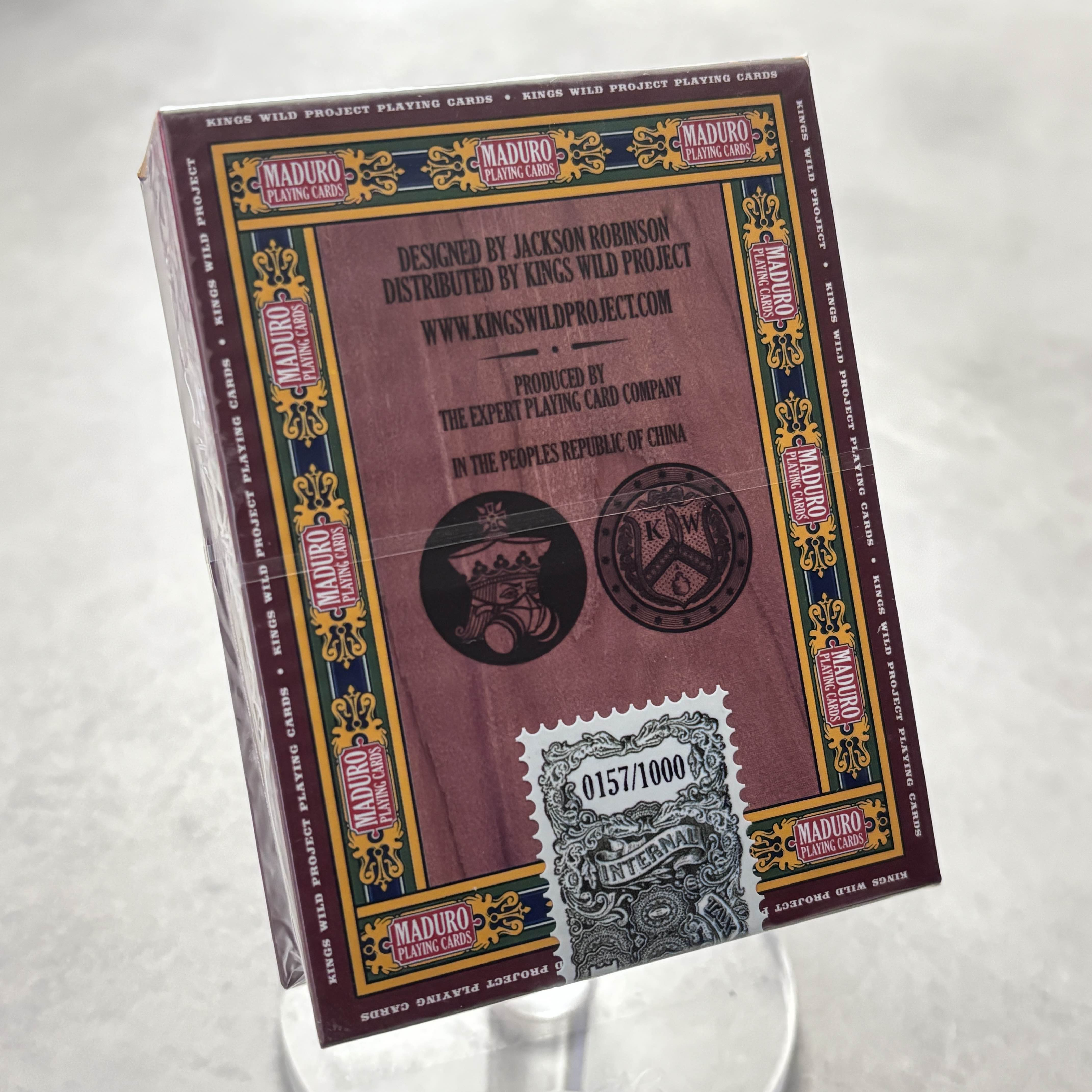 Maduro V2 (Gold Limited) Playing Cards