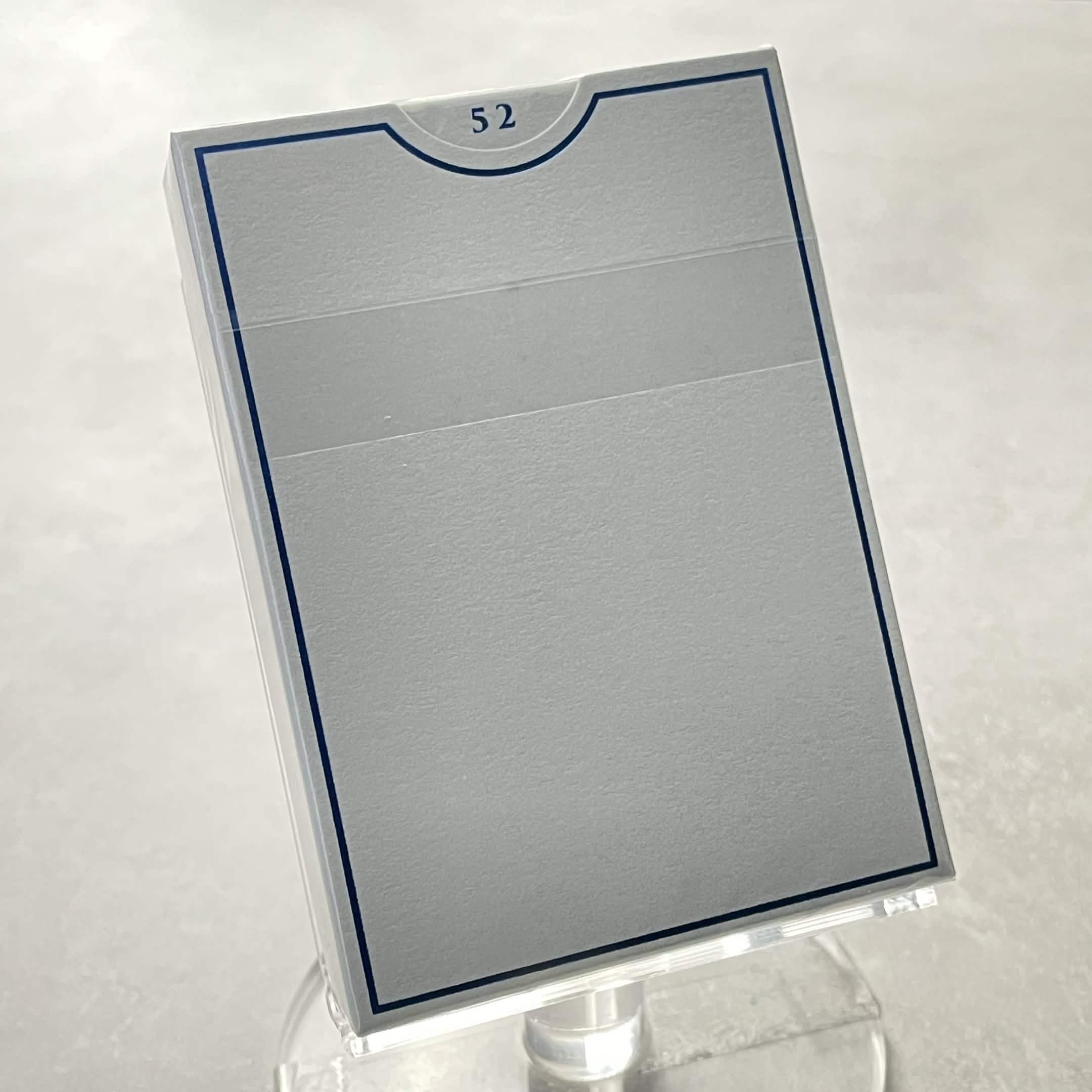 Silver Certificate (Foiled Standard) Playing Cards