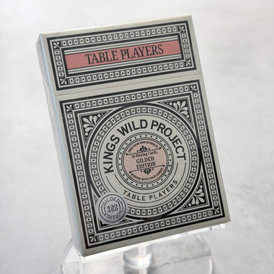 Table Players Vol 40 (Gilded "Justin Brinn's Light Bitter Ale") Playing Cards