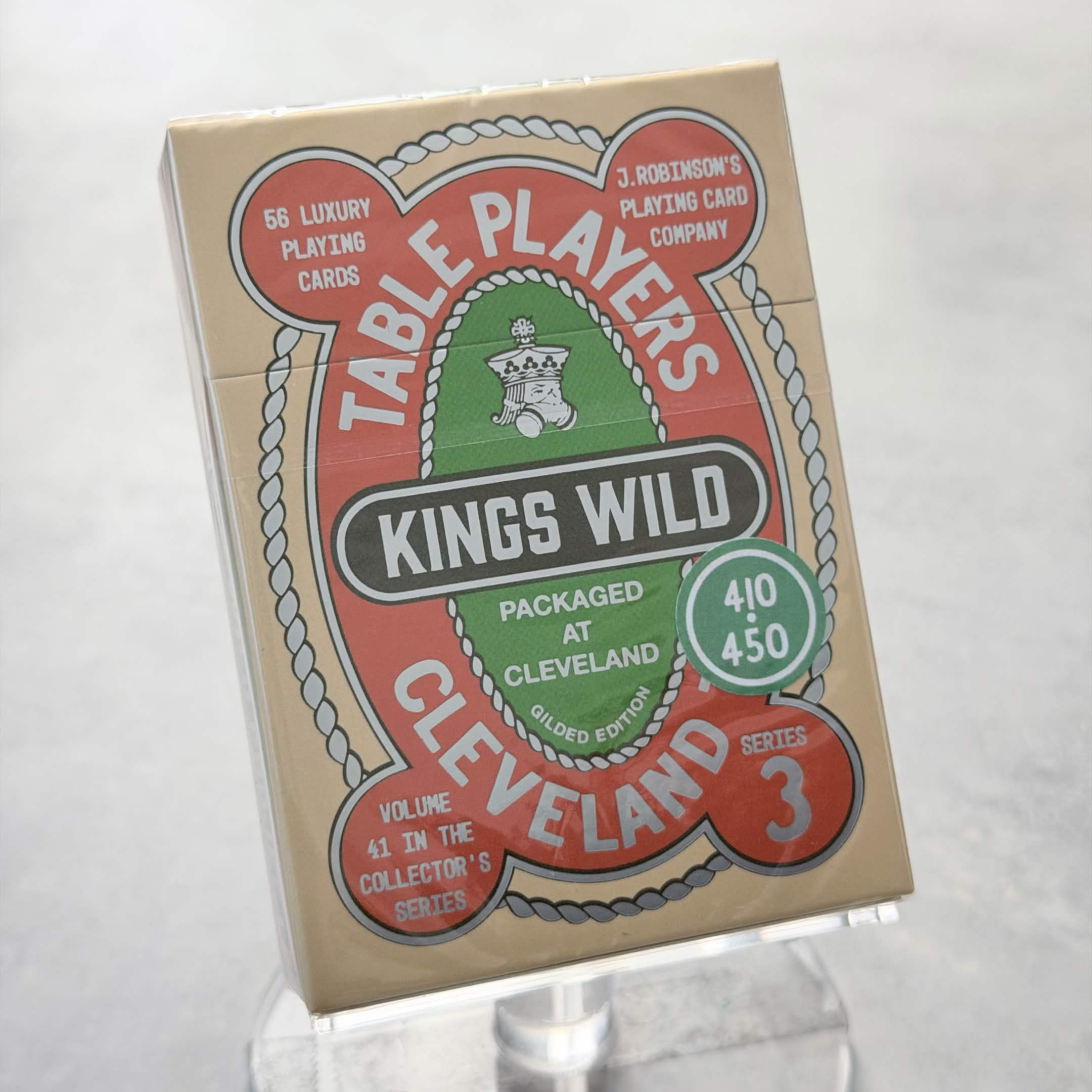 Table Players Vol 41 (Gilded "Ind Coope's Burton Ale") Playing Cards