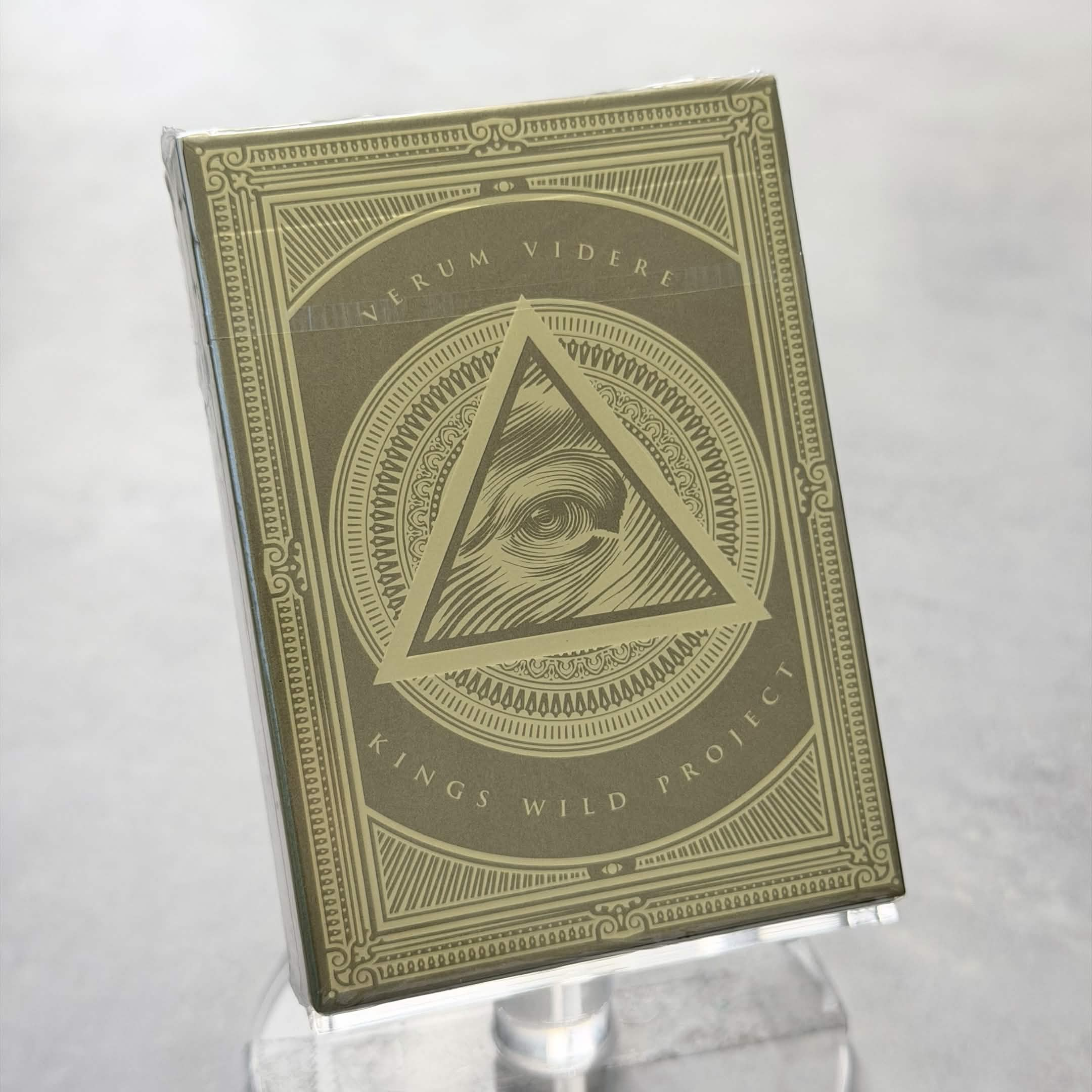 Verum Videre 2023 - Gold (Standard) Playing Cards