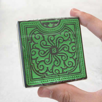 Alphabet Block - Green Special Edition (Gilded) Playing Cards