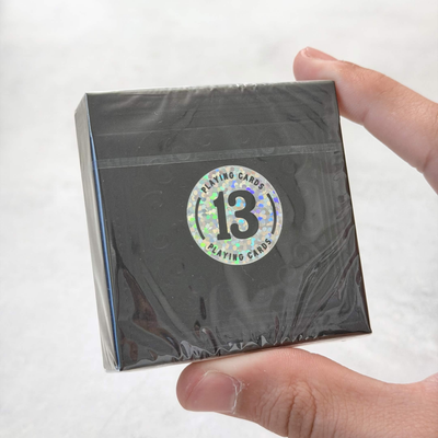 Alphabet Block - Black Special Edition (Gilded) Playing Cards