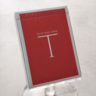 Classic T Seconds (Red) Playing Cards