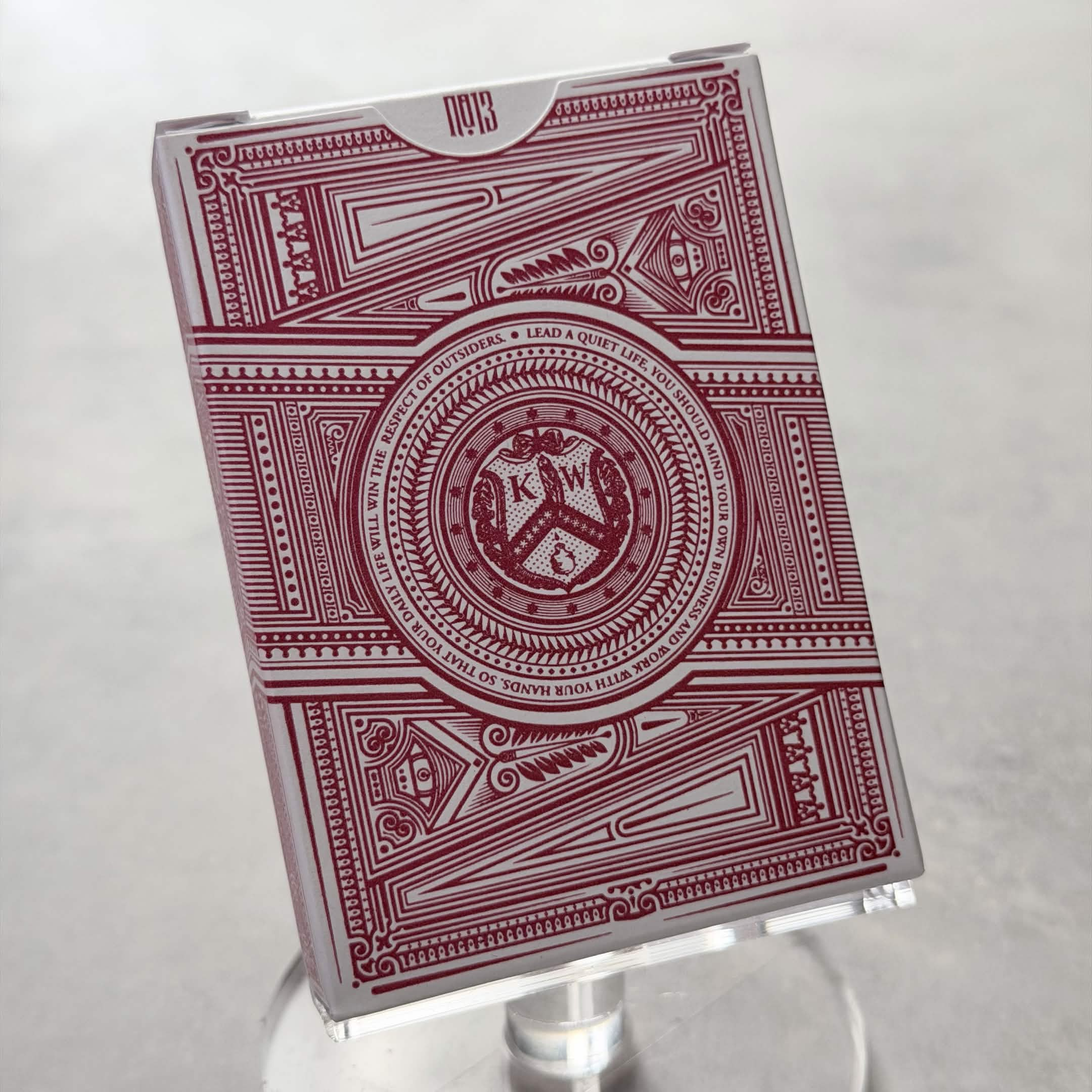 Invocation Standard (Red) [OPENED / DECK LIKE NEW]