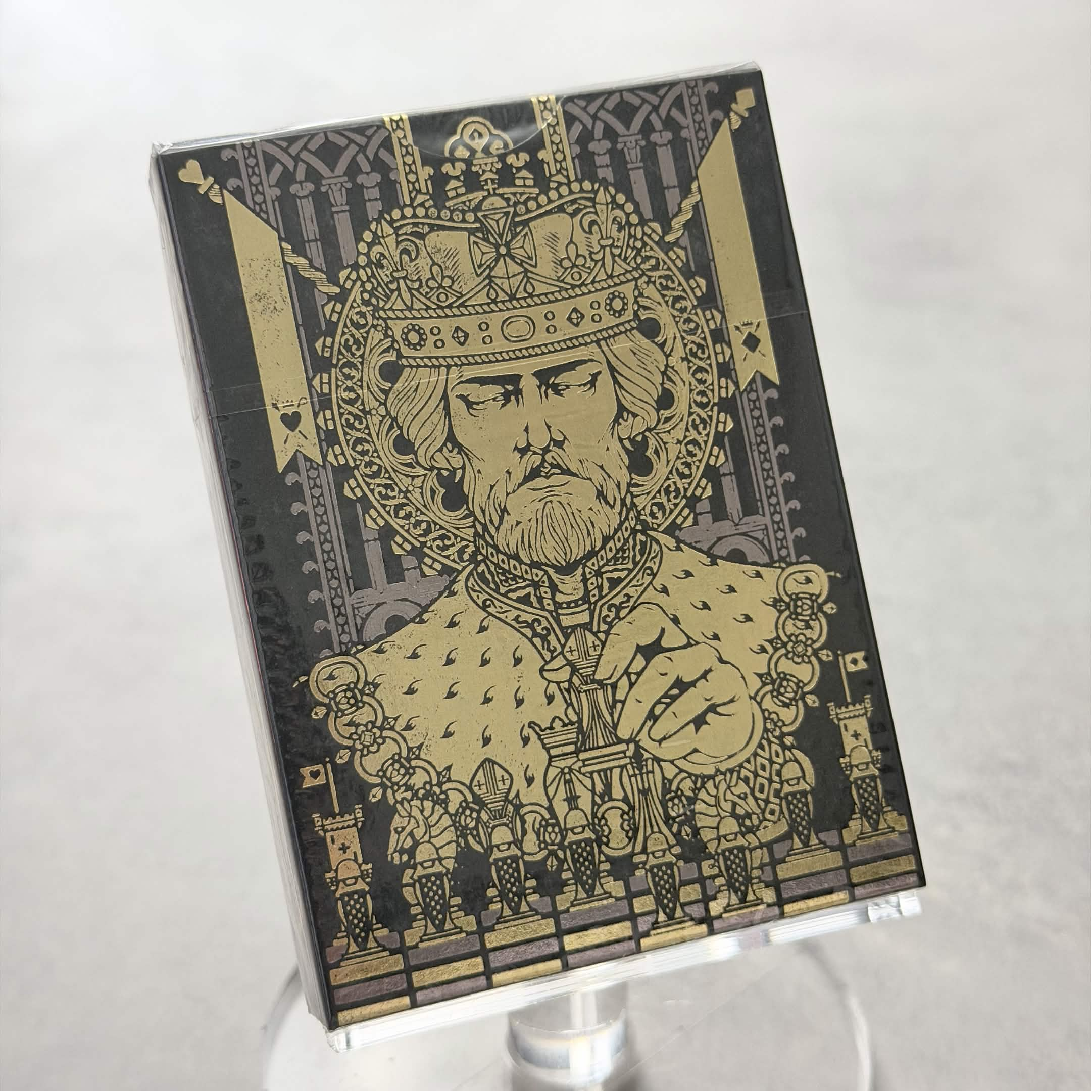 King's Game (Black) Playing Cards