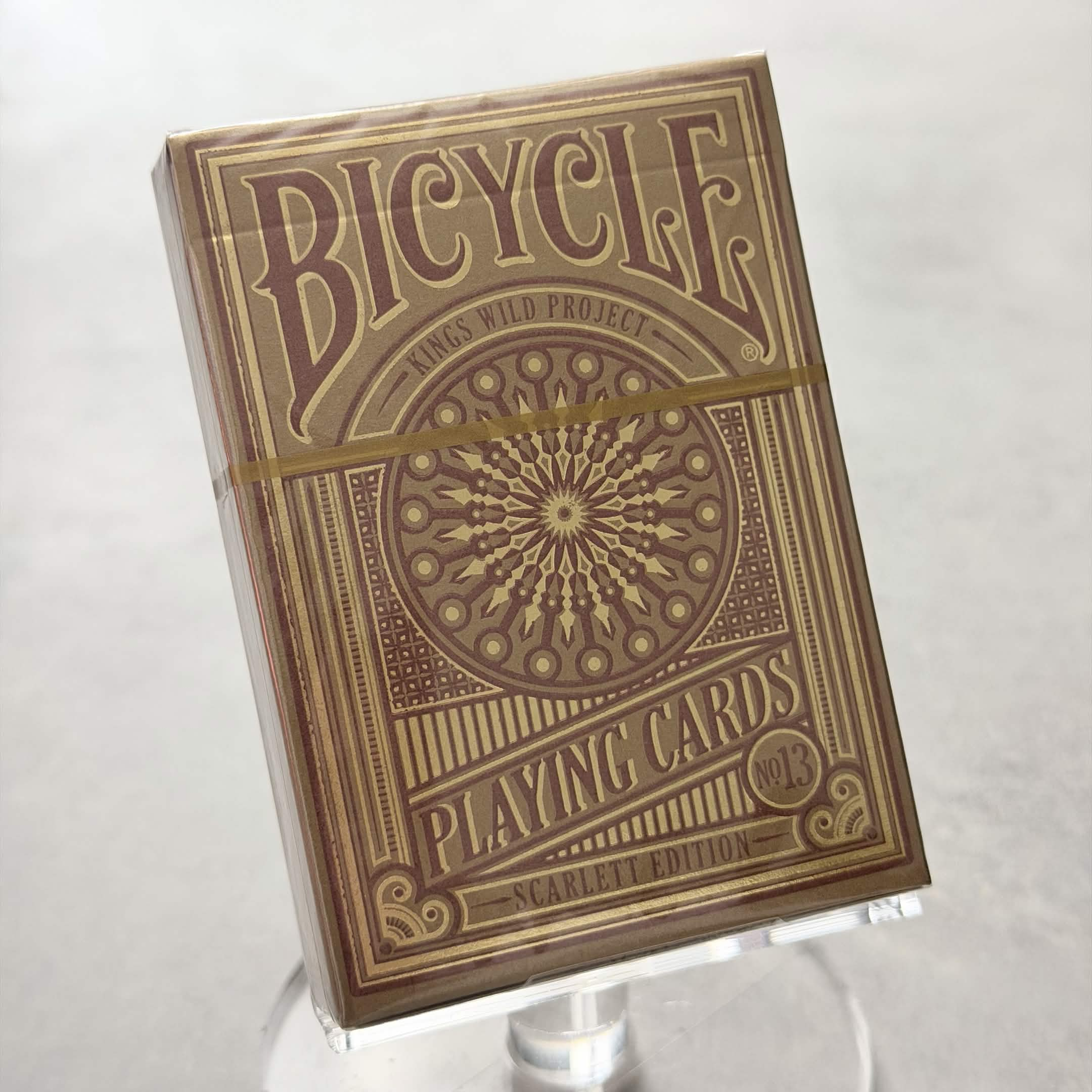 Bicycle Scarlett (Gilded #024/300) Playing Cards