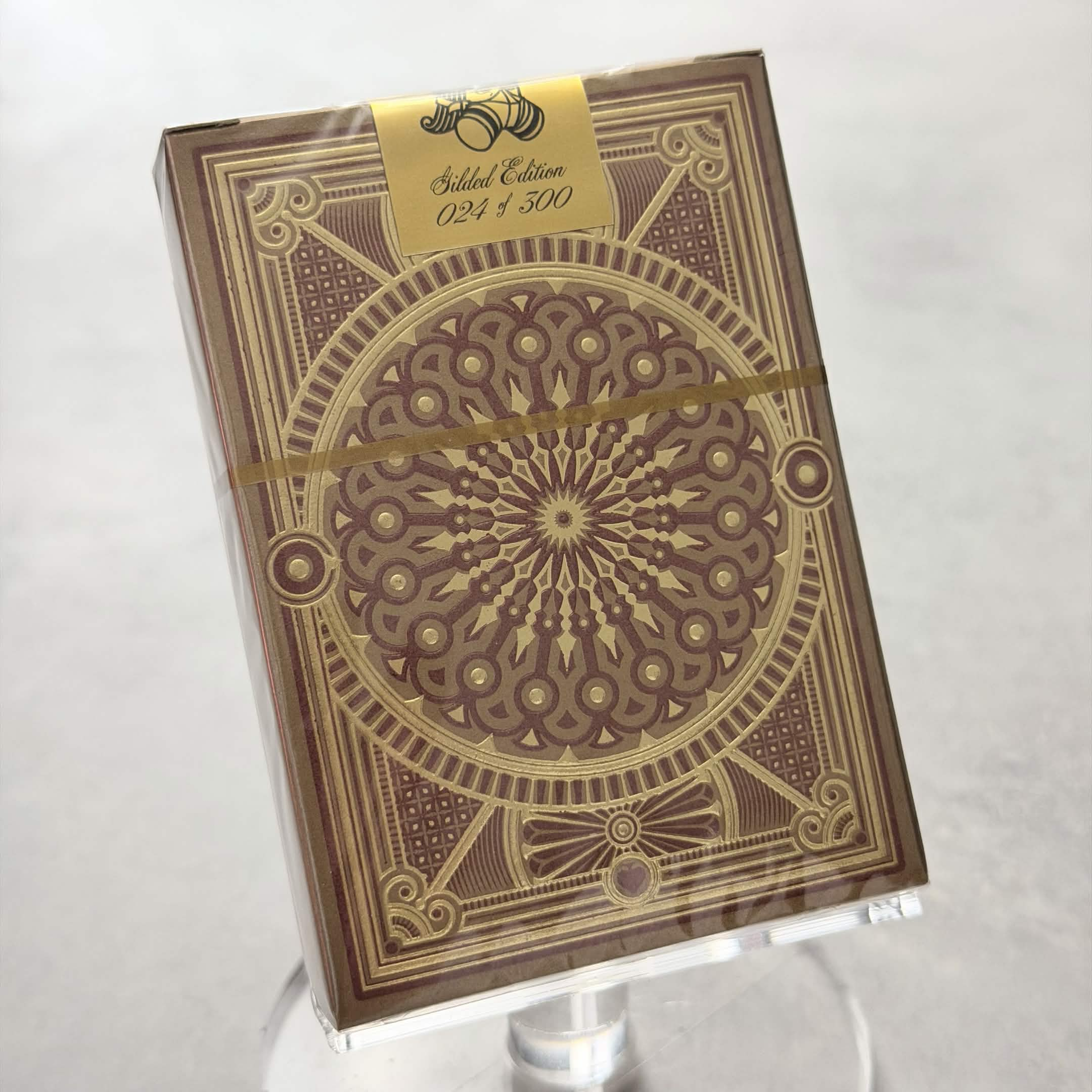 Bicycle Scarlett (Gilded #024/300) Playing Cards
