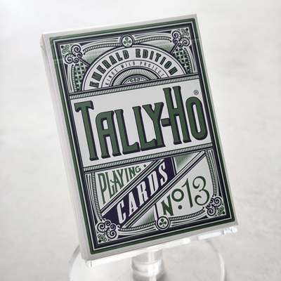 Tally-Ho Emerald (Display Edition) Playing Cards