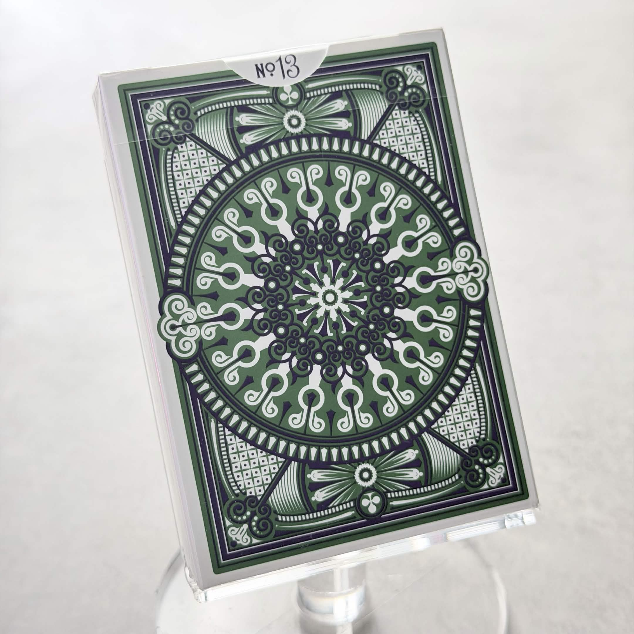 Tally-Ho Emerald (Display Edition) Playing Cards