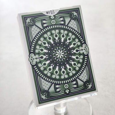 Tally-Ho Emerald (Display Edition) Playing Cards