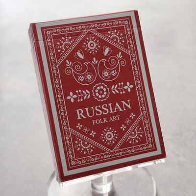 Russian Folk Art Playing Cards