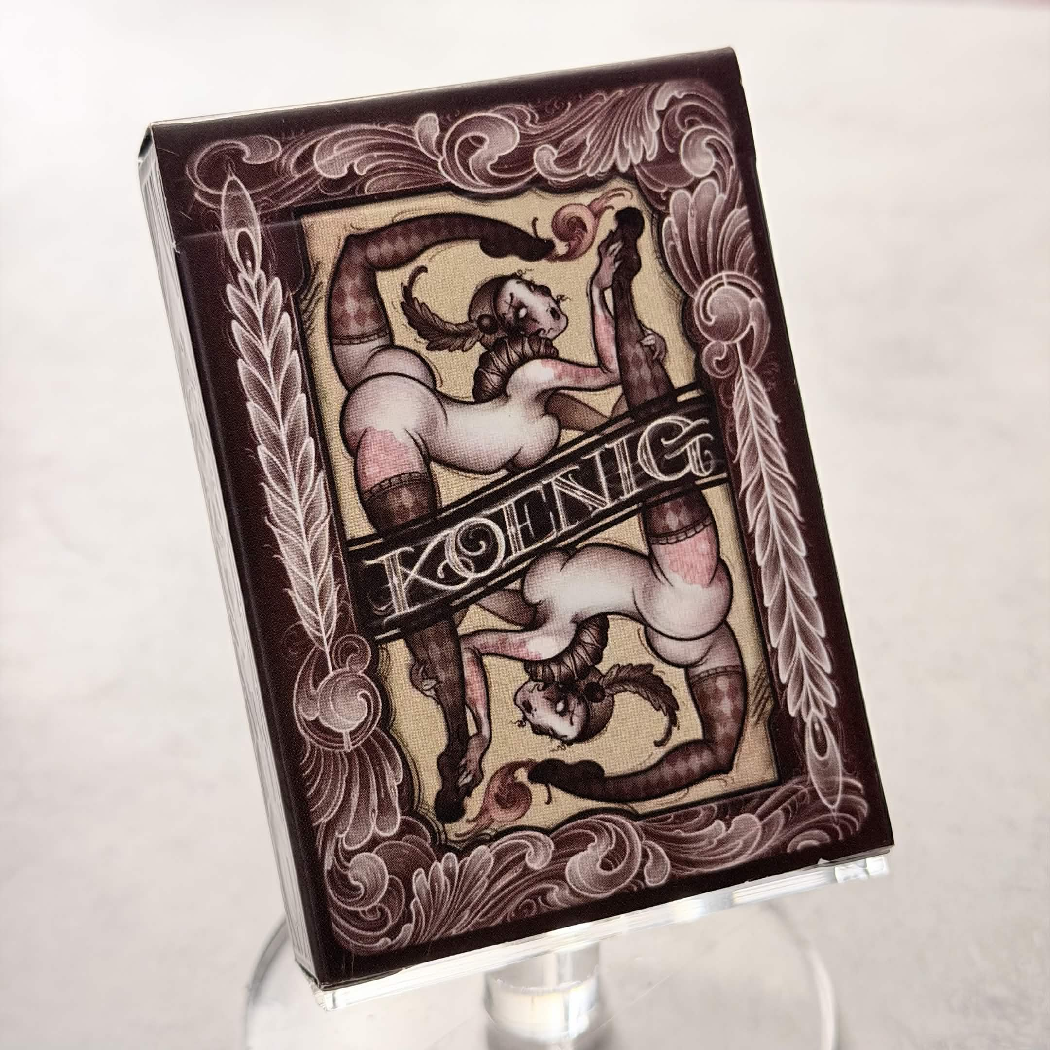 Koenig Ten In One (Red) Playing Cards