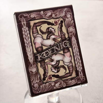 Koenig Ten In One (Red) Playing Cards