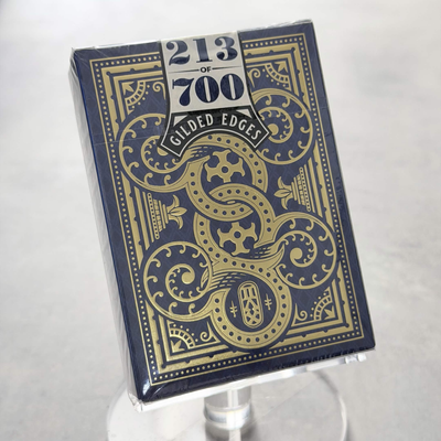 Solitaire 17 (Blue Gilded) Playing Cards