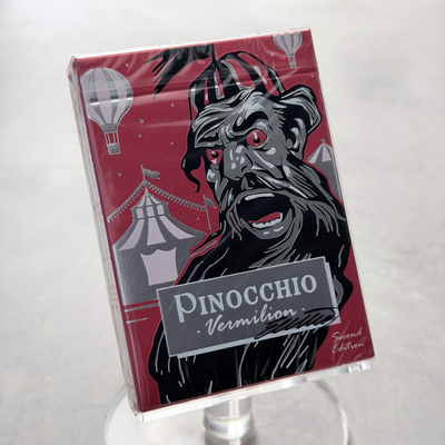 Pinocchio Vermilion II Edition (Red) Playing Cards