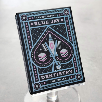 Blue Jay Dentistry (Black Liquorice) Playing Cards