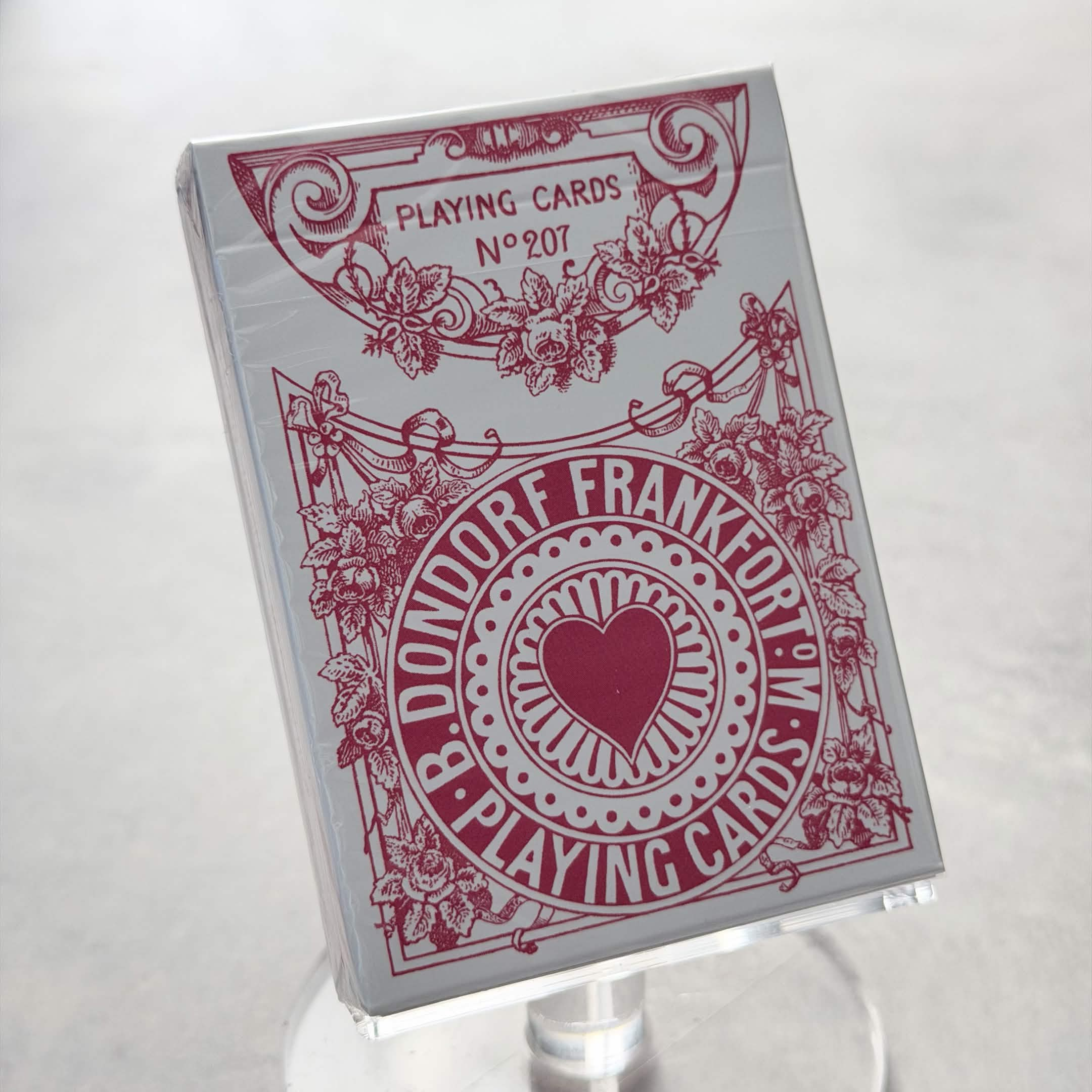 Dondorf "Four Continents" (Standard Red) Playing Cards