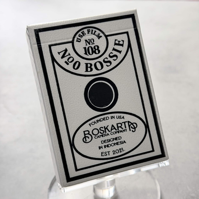 Boskarta Playing (Lux Gilded Error) Playing Cards