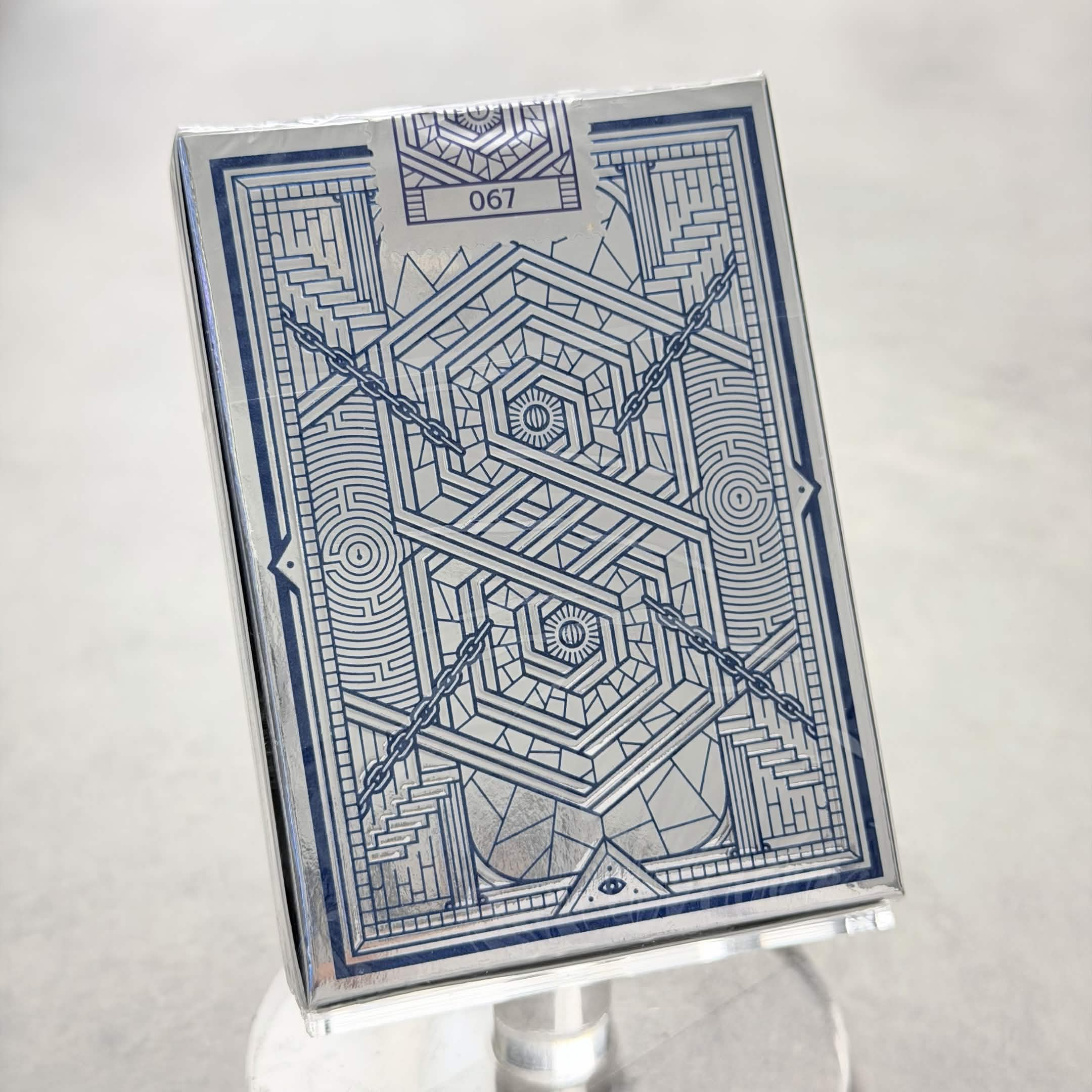 Memoria Entropia (Argentea) Playing Cards