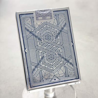 Memoria Entropia (Argentea) Playing Cards