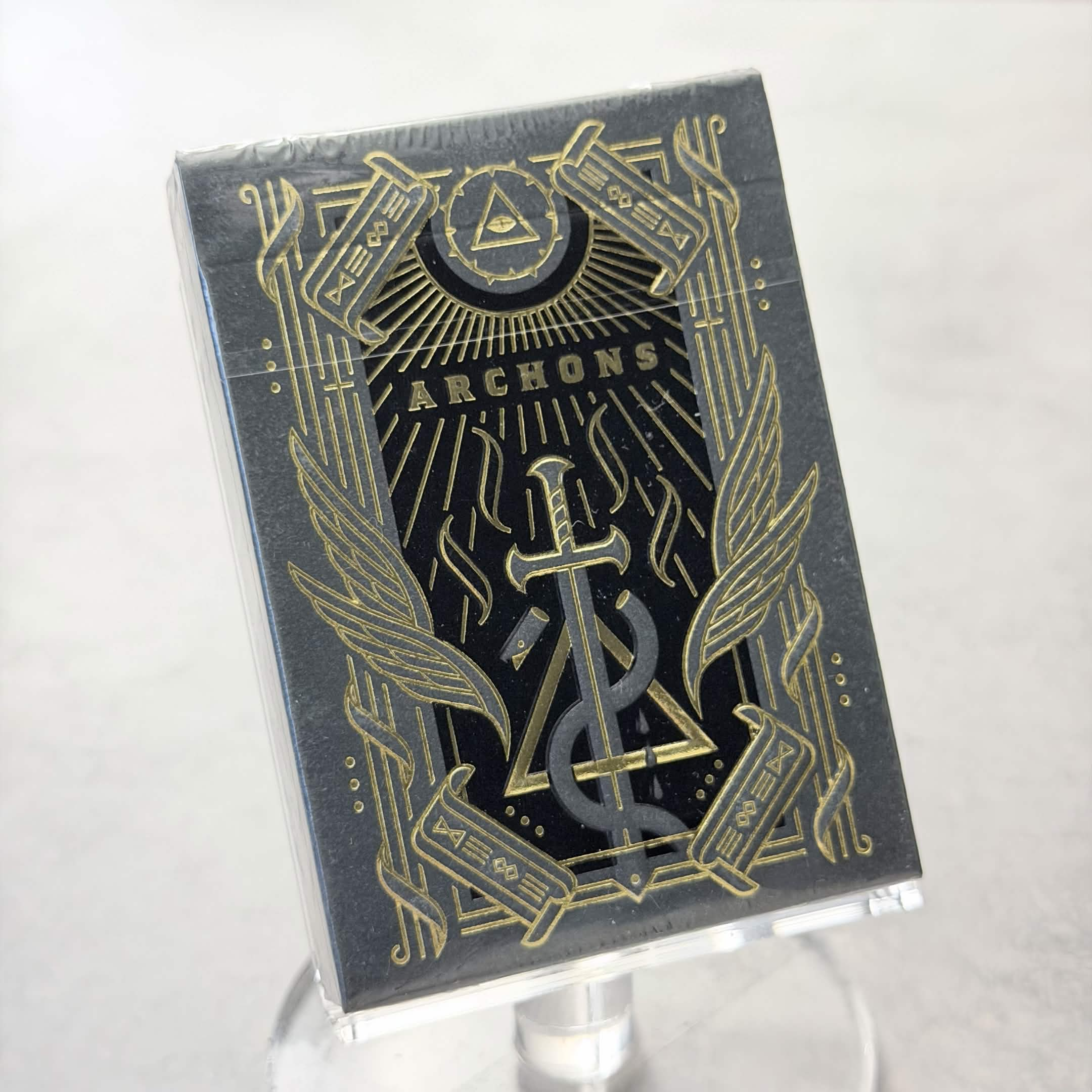 Archons (Black) Playing Cards