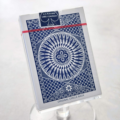 Tally-Ho Circle Back (Blue/Thin Crushed) Playing Cards