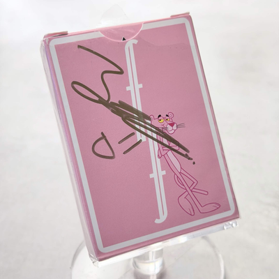 Pink Panther (Signed) Playing Cards