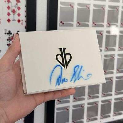 White Lions Outliers 2 Deck Set (Reverse - Signed) Playing Cards