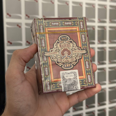 Maduro (Bronze Gilded) Playing Cards