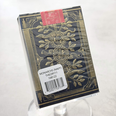 Monarchs (Navy) Playing Cards