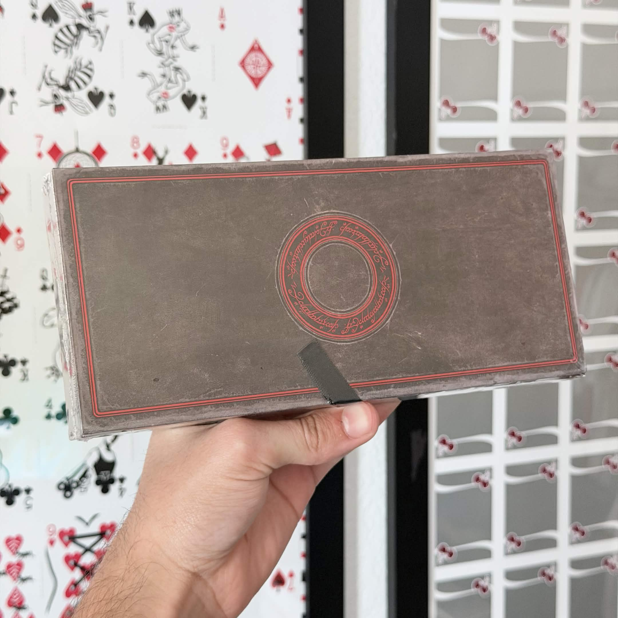 Lord of the Rings Mordor Gilded Playing Cards Set