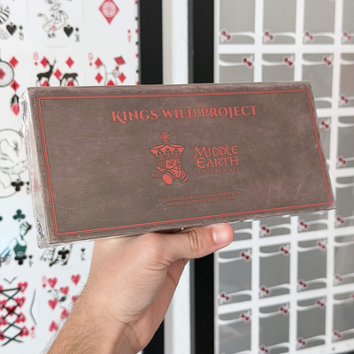 Lord of the Rings Mordor Gilded Playing Cards Set