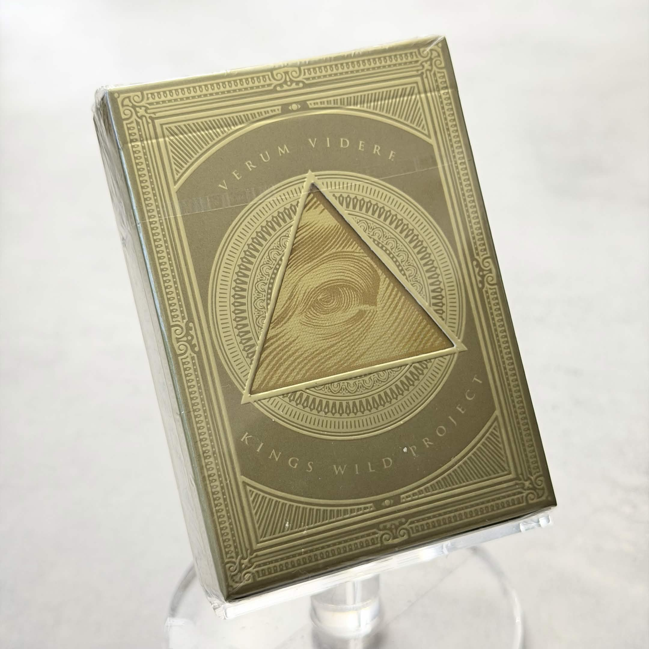 Verum Videre 2023 - Gold (Gilded) Playing Cards