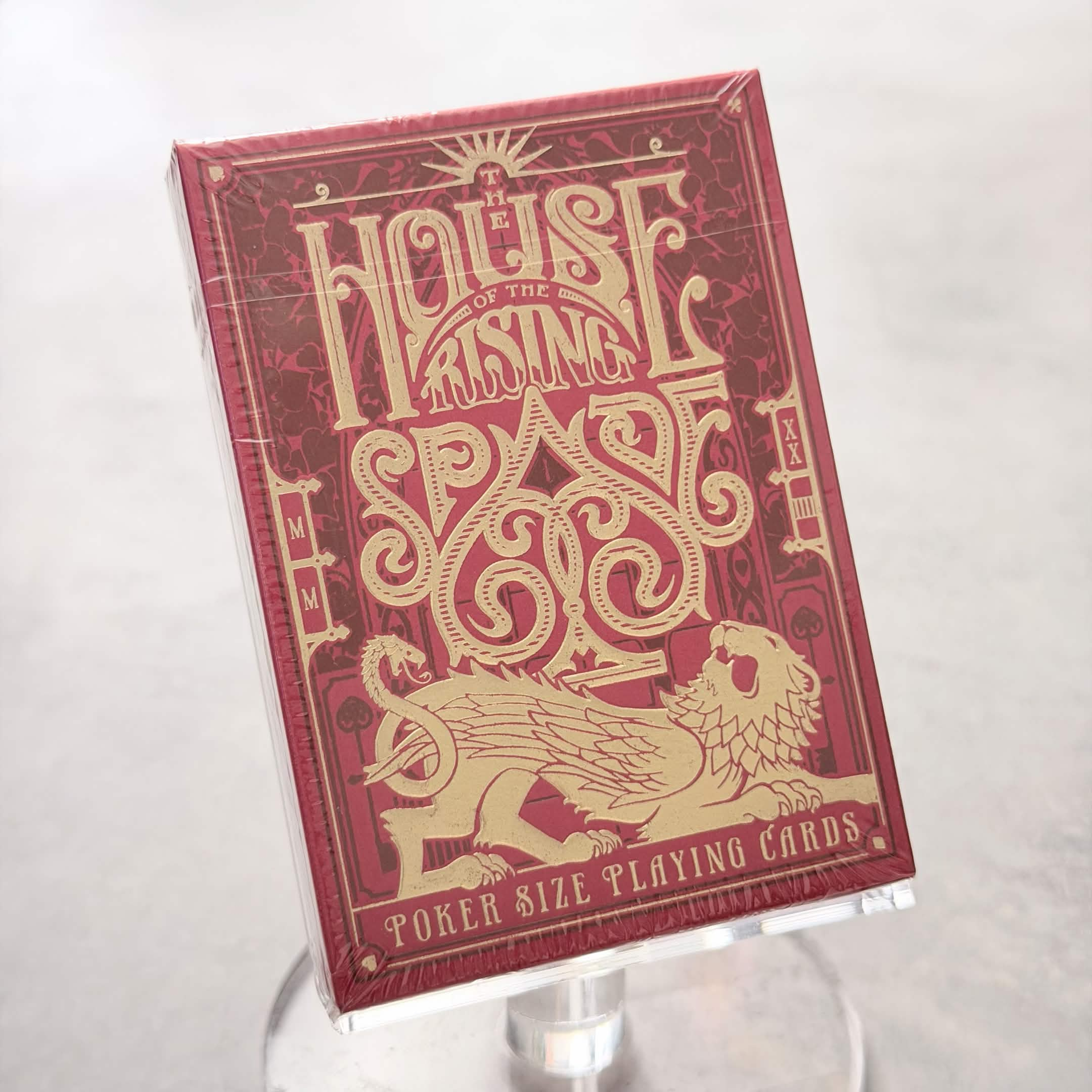 House Of The Rising Spade (Patronium) Playing Cards