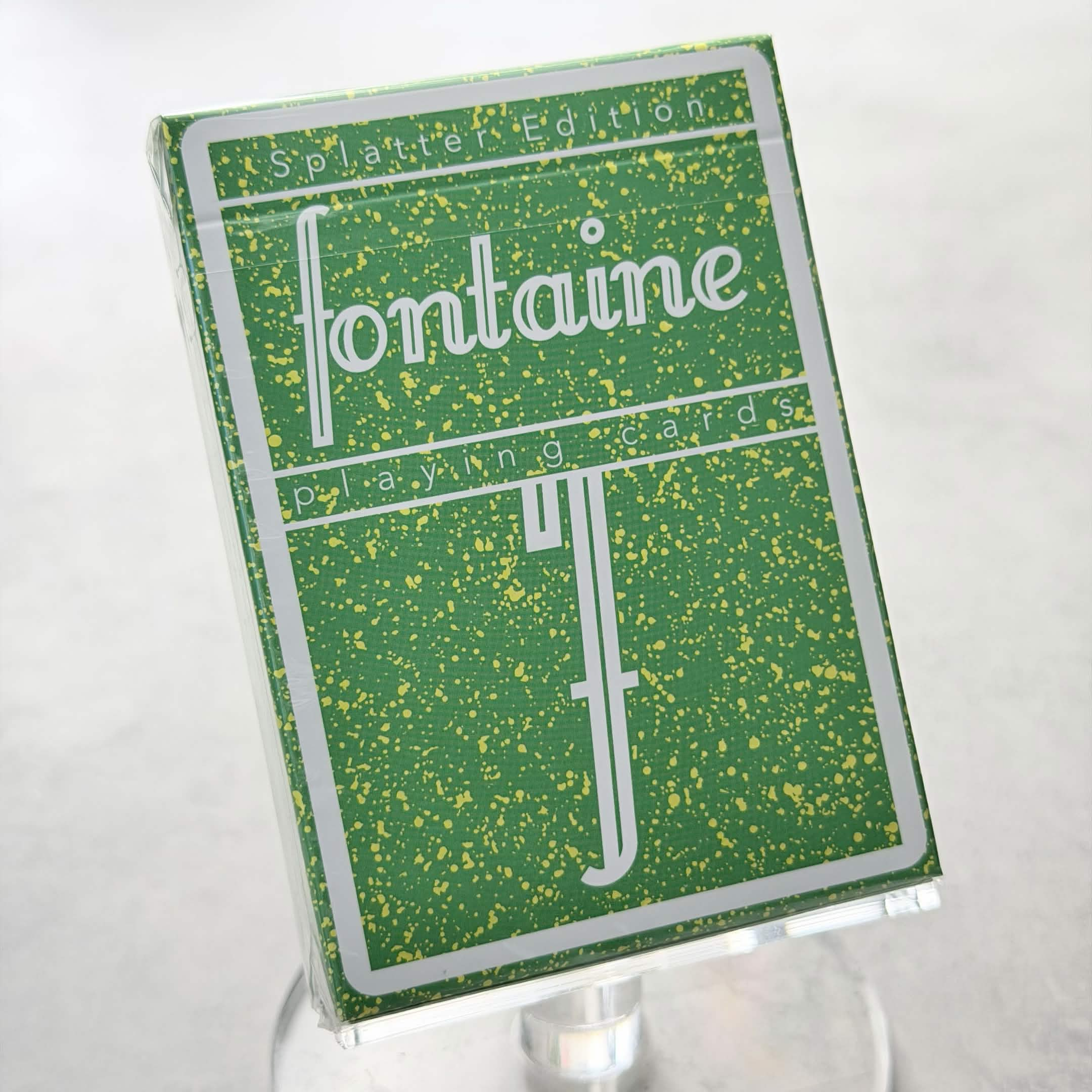 Splatter Playing Cards