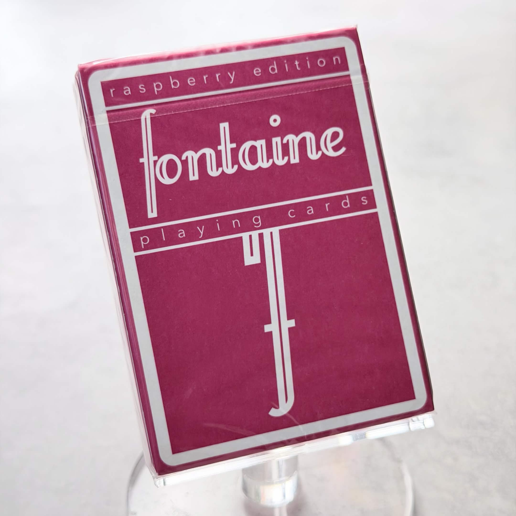 Raspberry Playing Cards