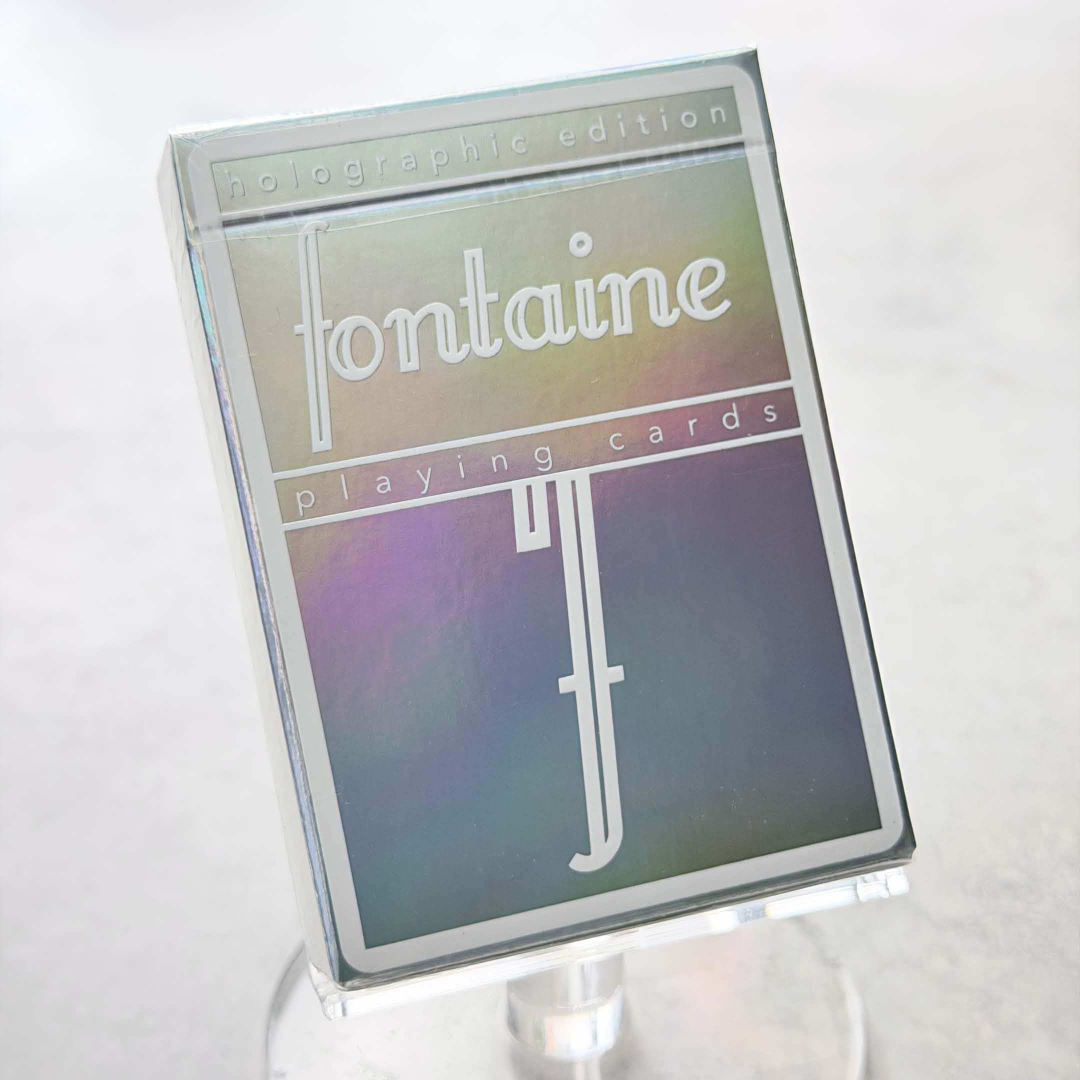Holographic Playing Cards