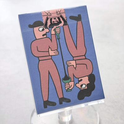 Henry & Sally (Blue) Playing Cards